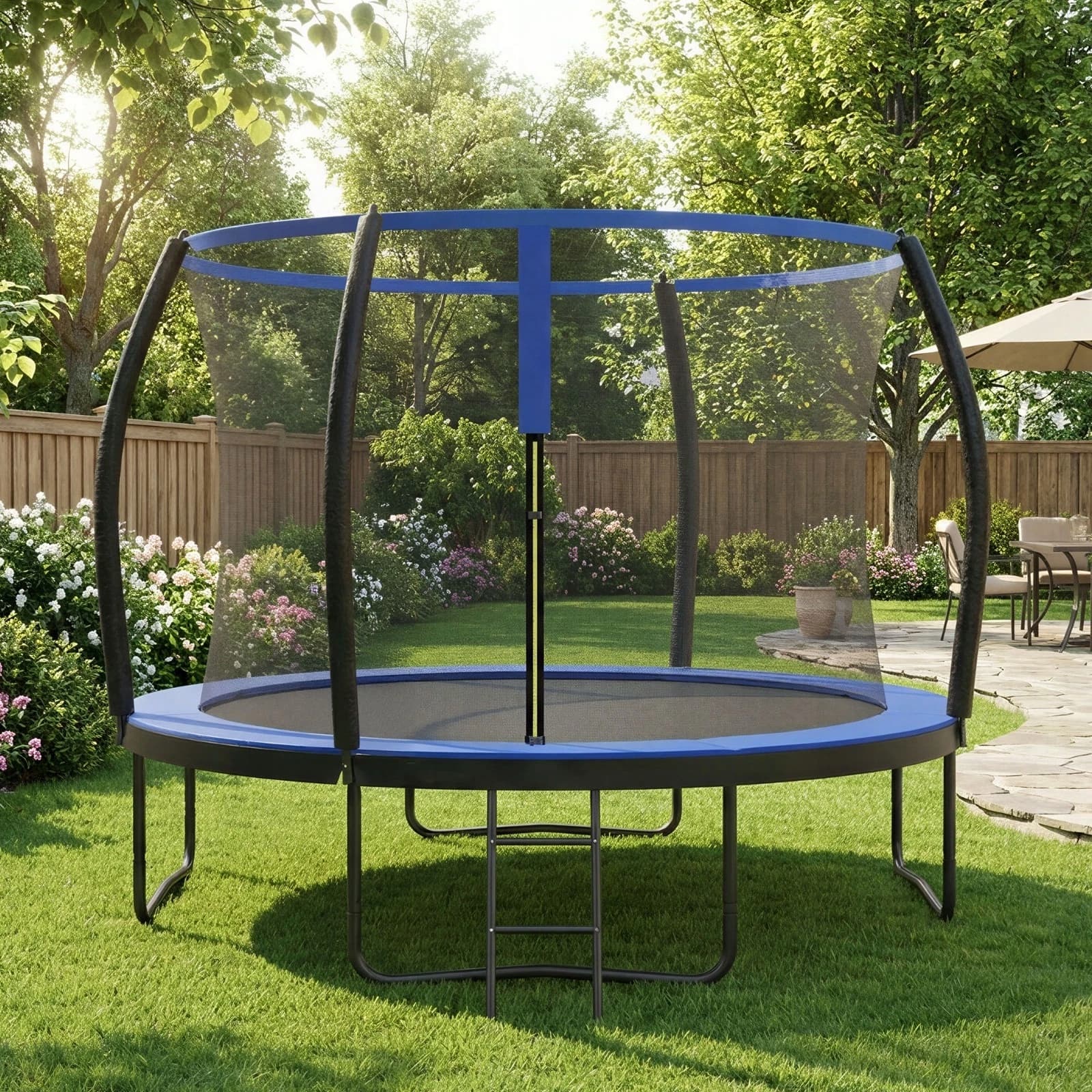 Trampolina z siatką Songmics 305 cm FT 10 (304-312 cm)