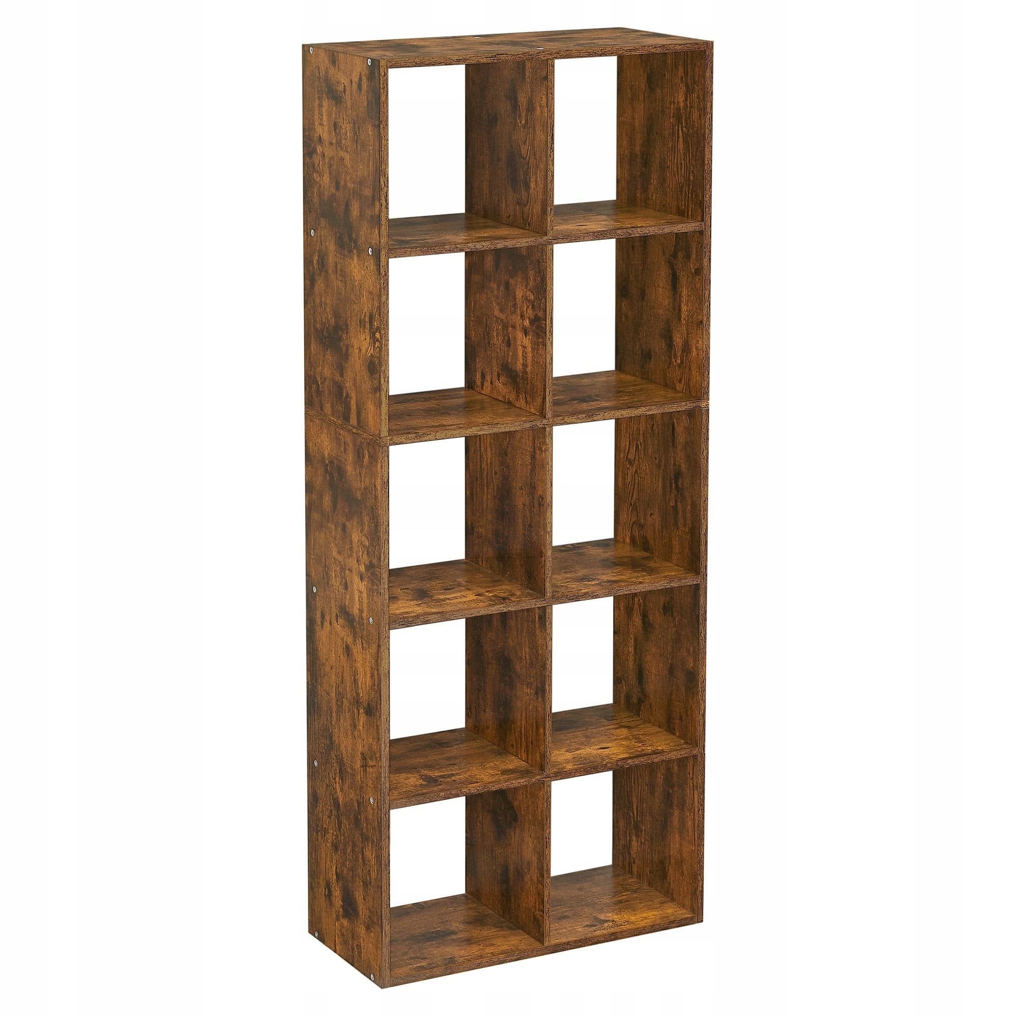 Regał na książki zabawki 65,5 cm x 161,5 cm x 30 cm dąb rustykalny