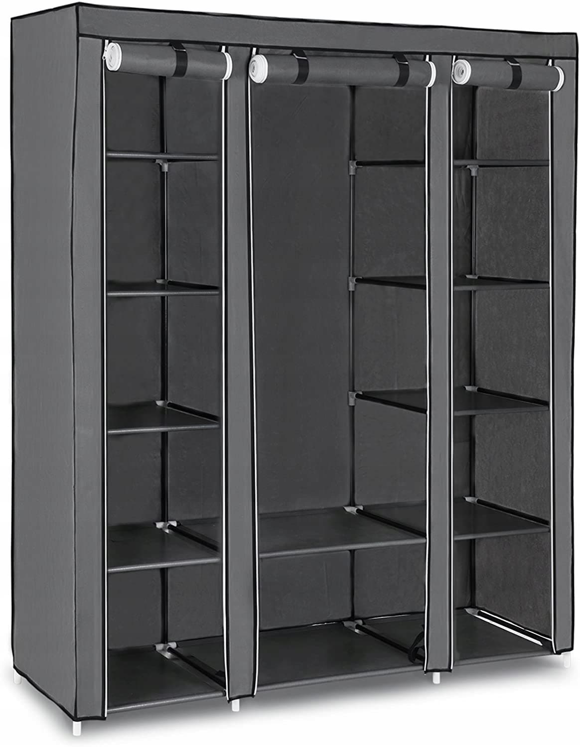 Szafa Songmics 150 x 175 x 45 cm odcienie szarości