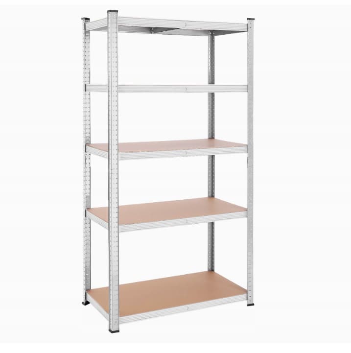 Regał magazynowy metalowy Songmics 200 x 100 x 50 cm max 120 kg na półkę
