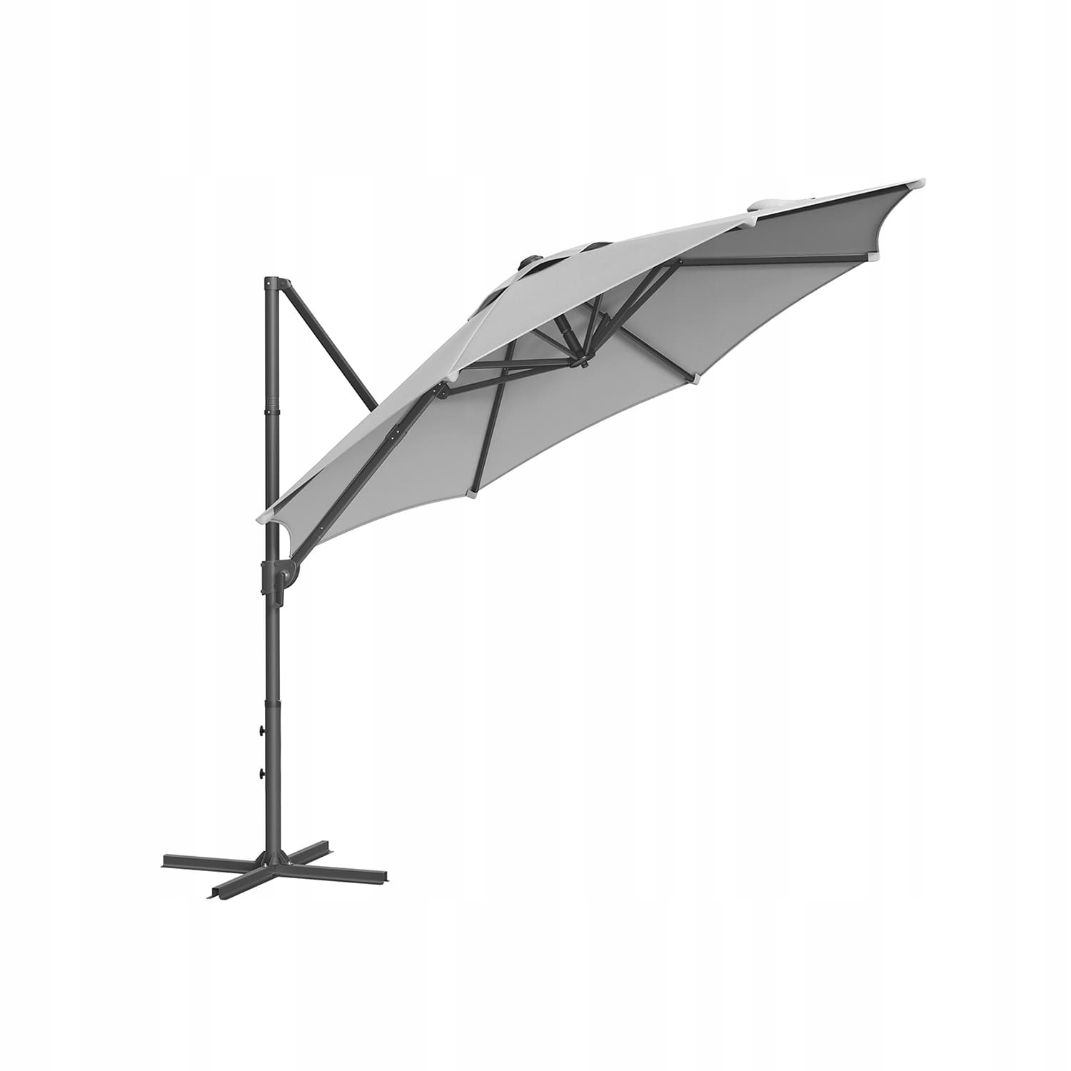 Parasol Songmics szary 300 x 240 cm