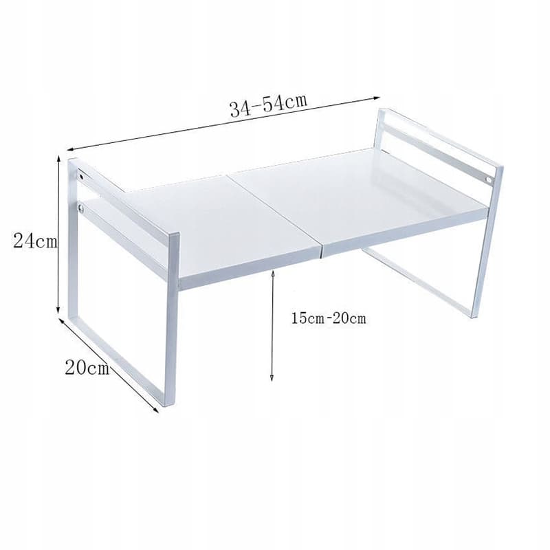 Półka kuchenna nastawna 34-54cm