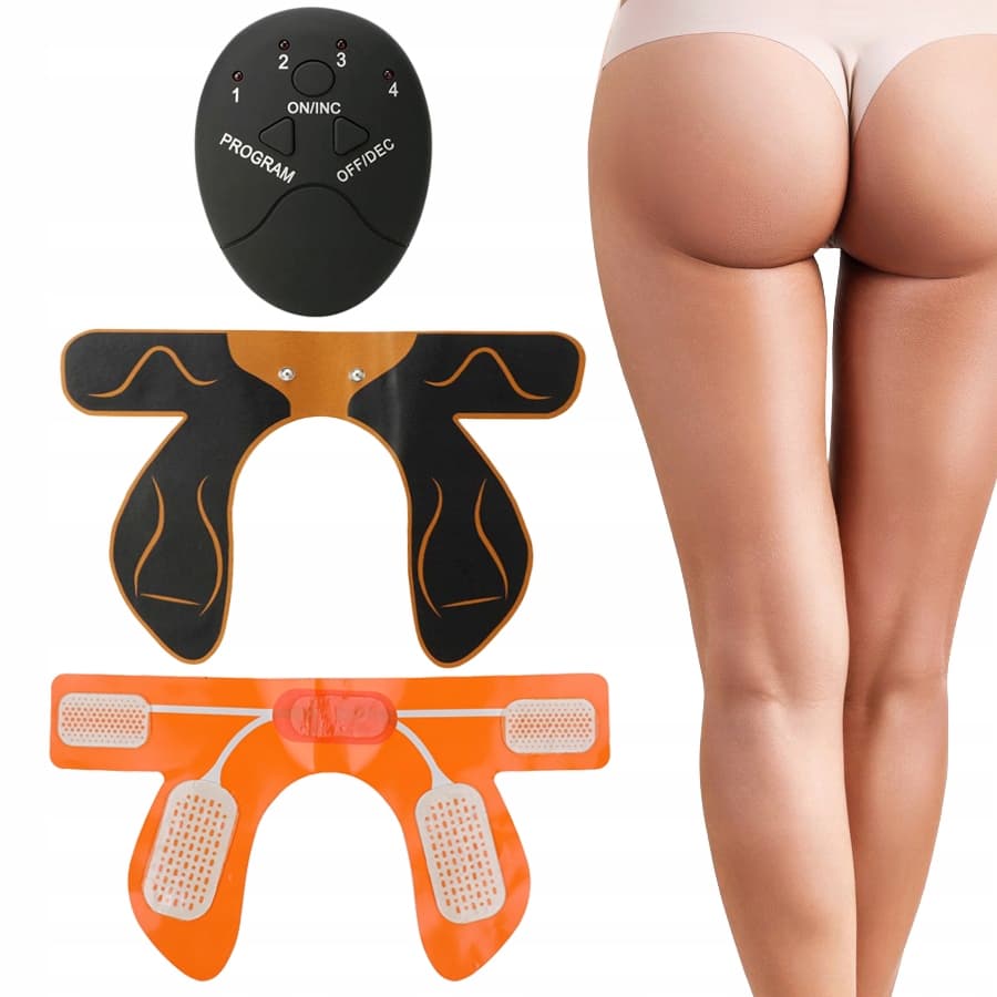 Elektrostymulator pośladków i bioder Hips Trainer, czarny